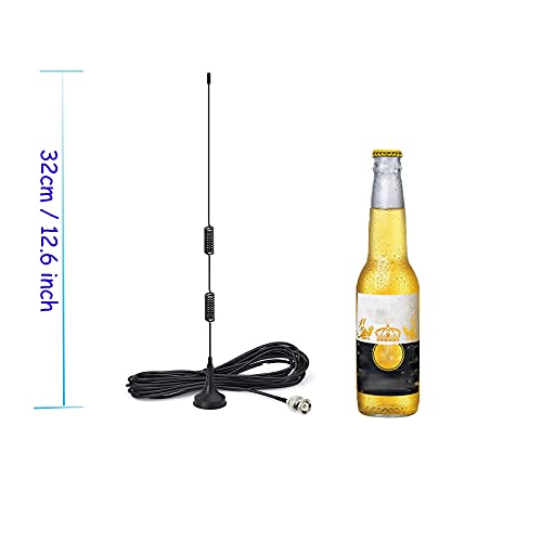 20-1300MHz Police Scanner Antenna Magnetic Base Antenna (2-Pack) R7624
