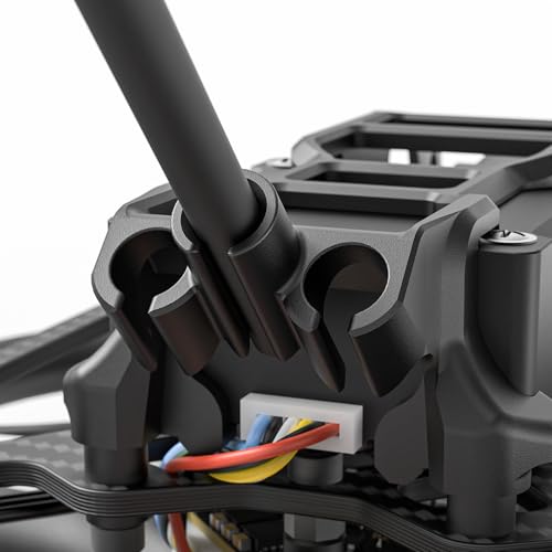 2.2inch Cinewhoop Drone with HD Digital Bracket, 1104 7200KV Motor, F4 2-3S 20A FC, COB LED Strip Z5495