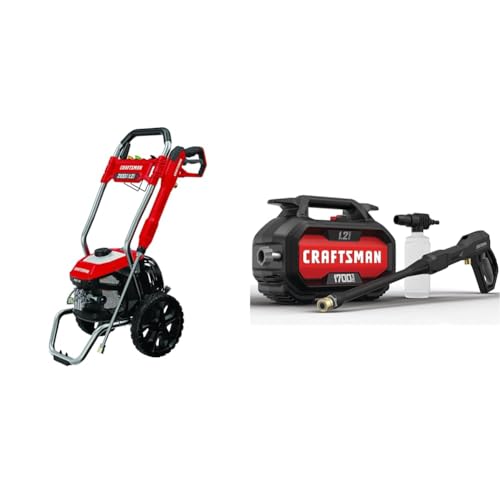 Electric Pressure Washer, Cold Water, 2100-PSI, 1.2 GPM, Corded F147