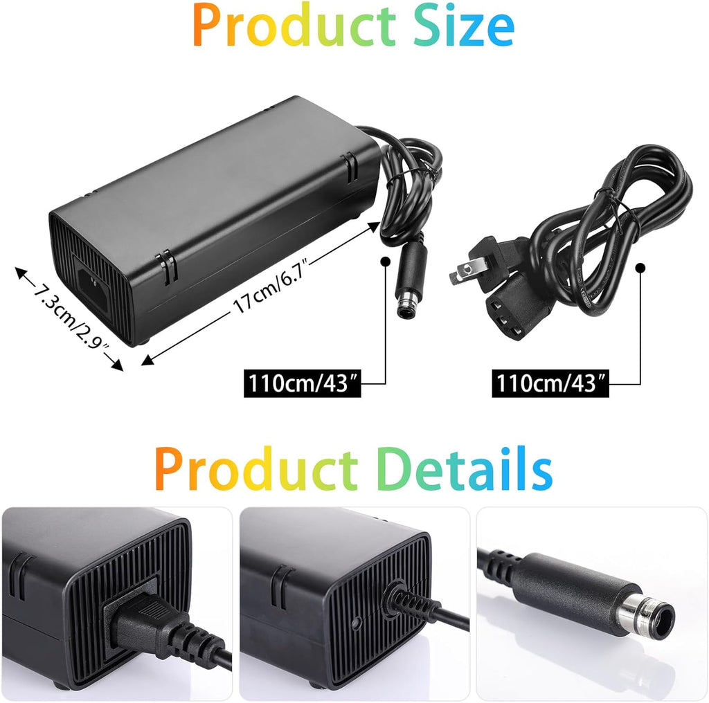 Power Supply for Xbox 360 E Console L88892