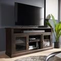 Stone Grey Electric Fireplace TV Stand I70791