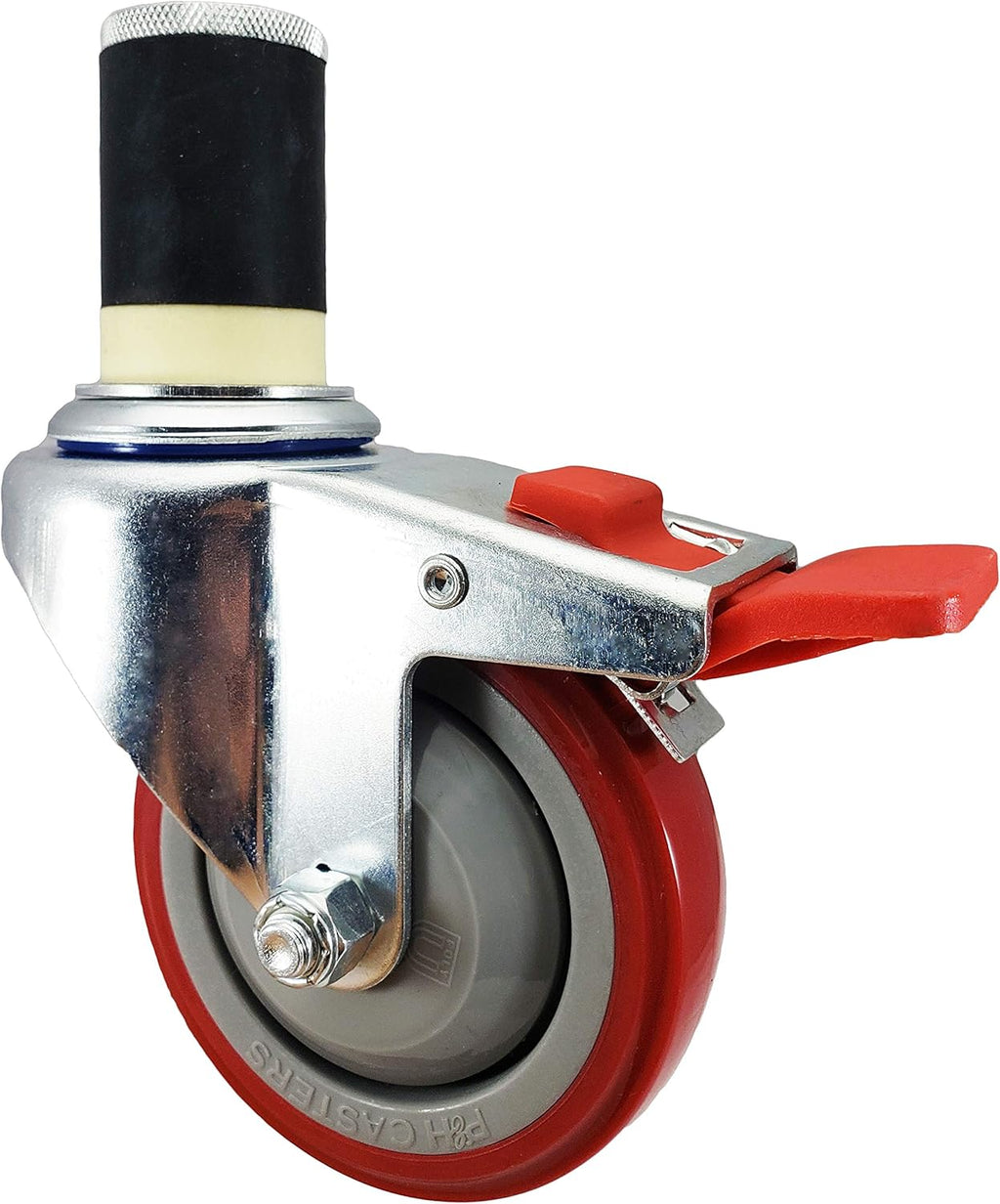 4 inch Total Locking Caster Wheel Set S4709