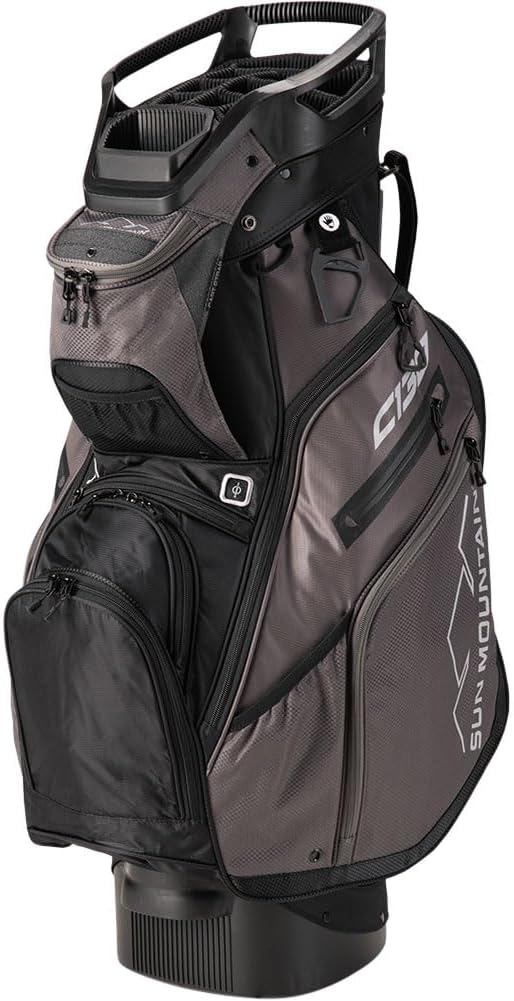Black/Charcoal Golf Cart Bag H94593