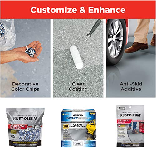 2.5 Car Kit Gray Garage Floor Coating O2816
