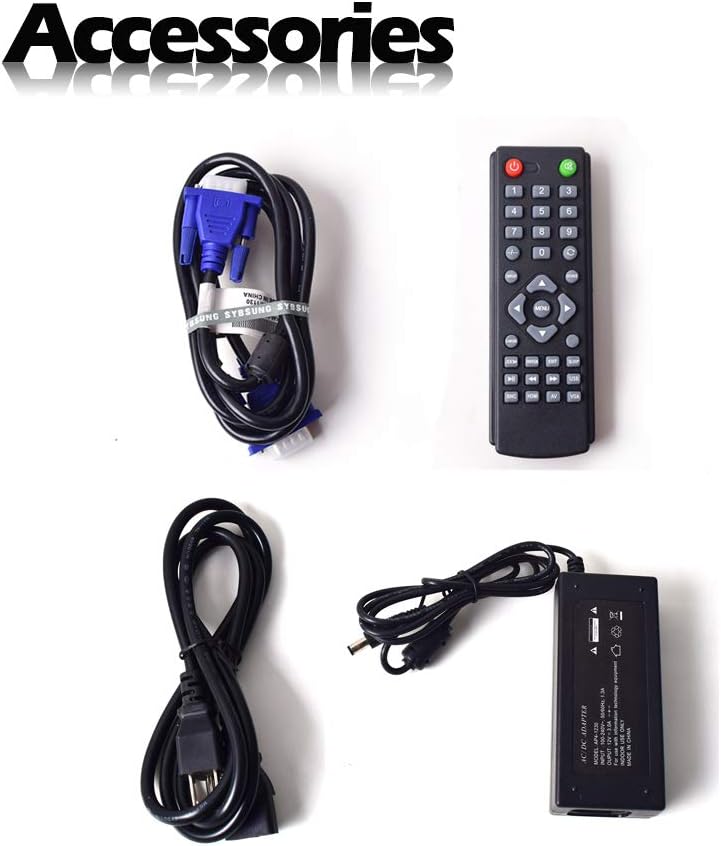 15 inch CCTV Security Monitor with BNC VGA HDMI AV Built-in Speaker H93275