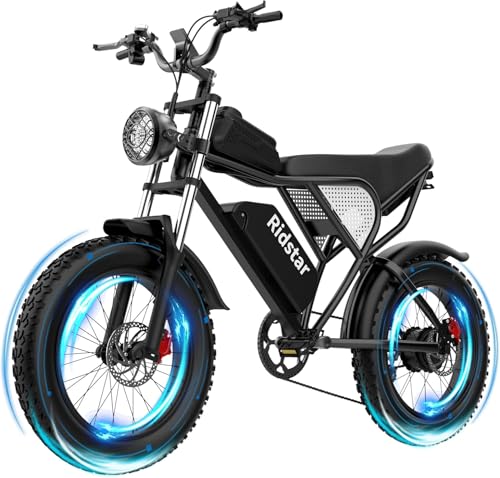 20" Fat Tire Electric Bike 1000W 48V 20AH E58665