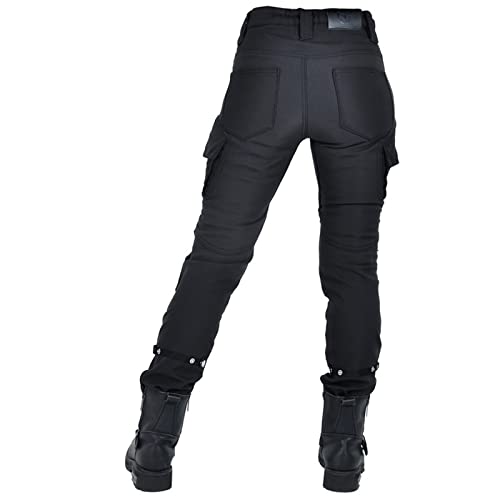 Waterproof Motorcycle Pants with Removable CE Armor L77871