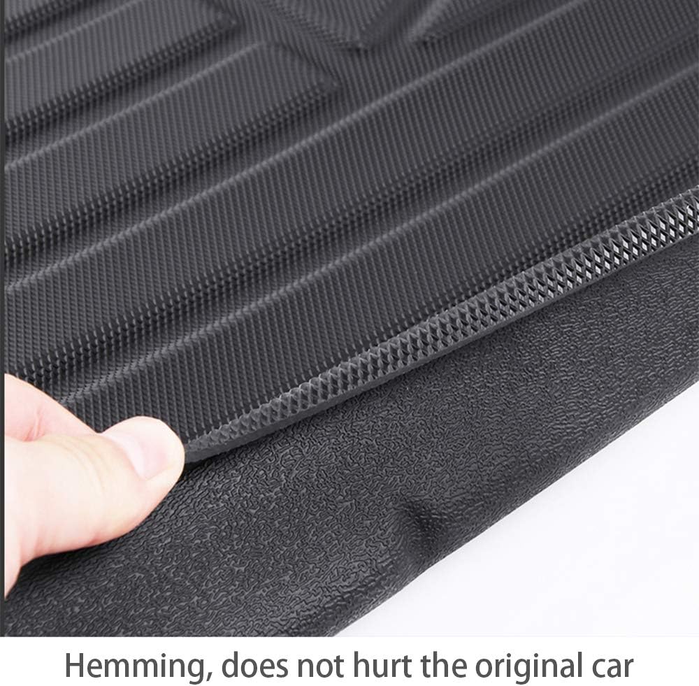 Cargo Liner Rubber Floor Mat Black Pack of 2 H293