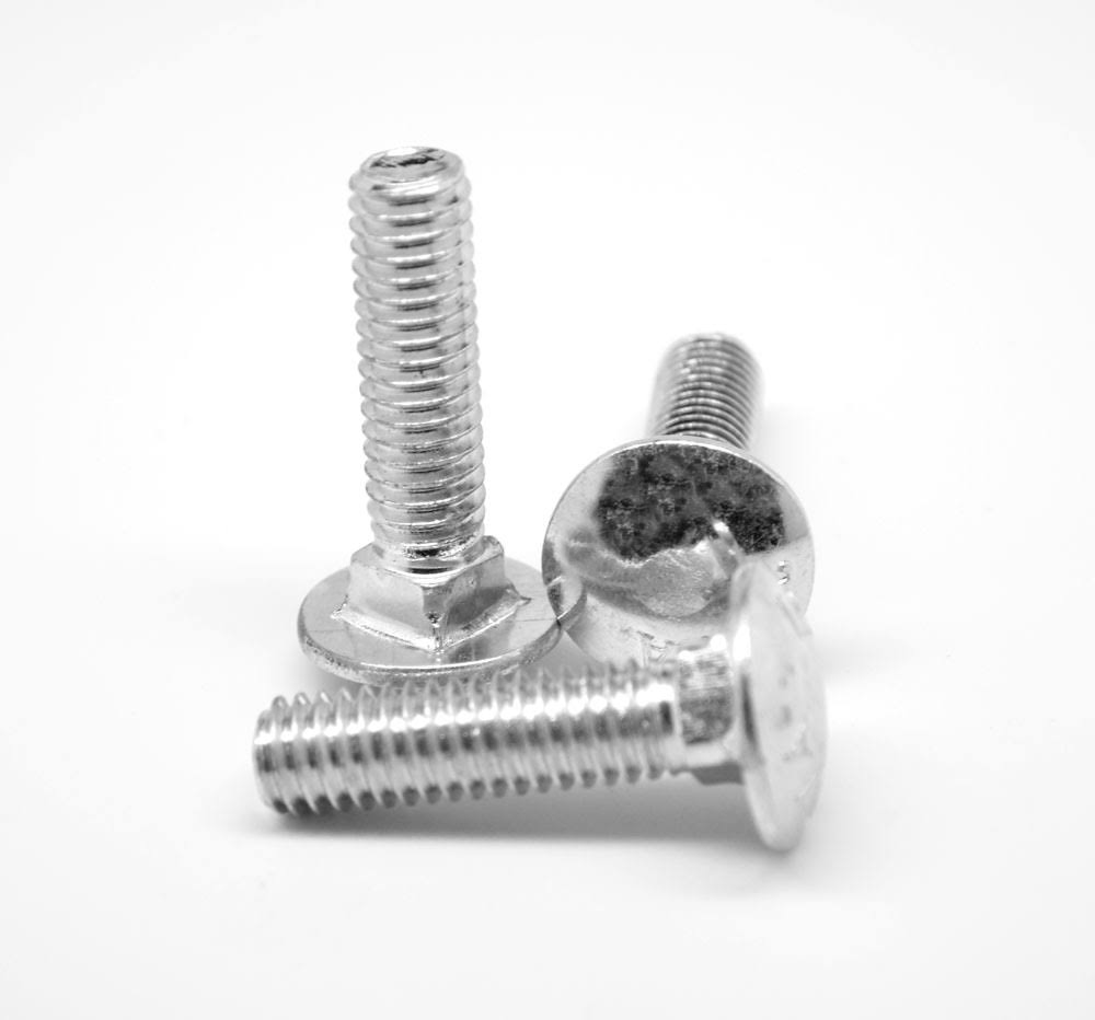 1/2x22-13 x 2 1/4x22 Coarse Thread Carriage Bolt Stainless Steel 18-8 J9222