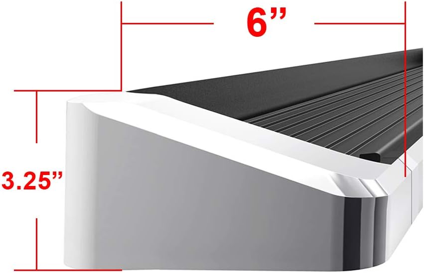 Running Boards 6in Double Cab L68697