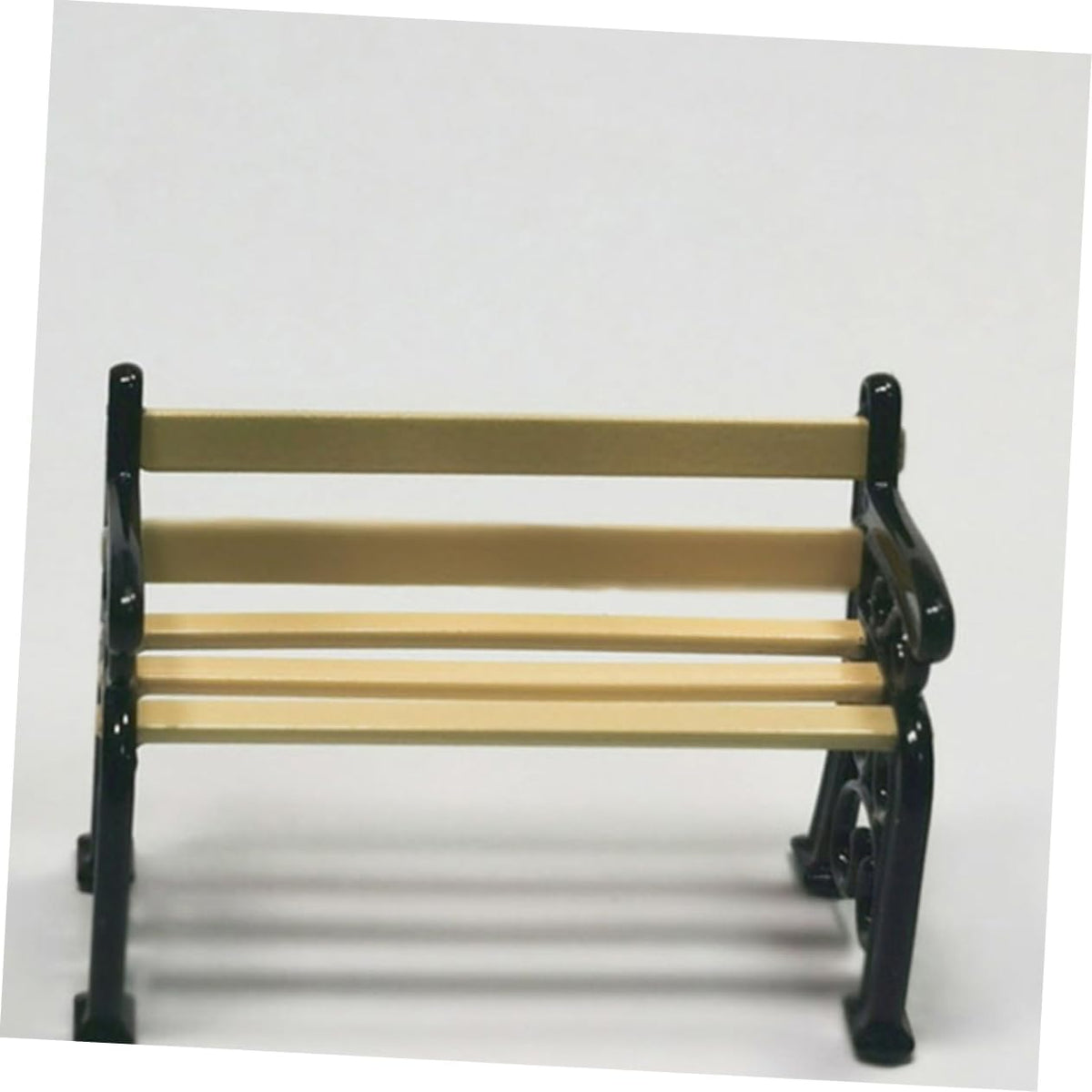 3pcs Mini Park Bench Doll Furniture Miniature Garden Decor L941