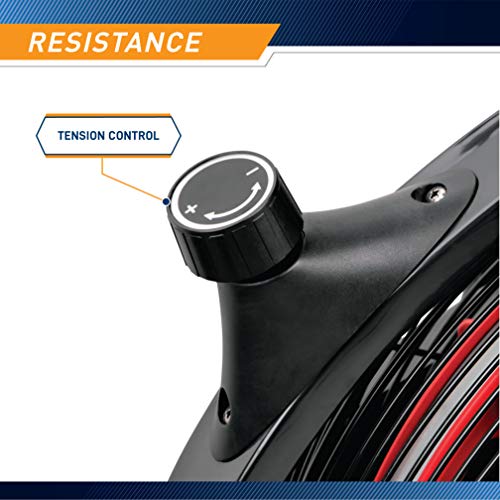 Air-Resistance Exercise Fan Bike With Dual Action Handlebars O3522