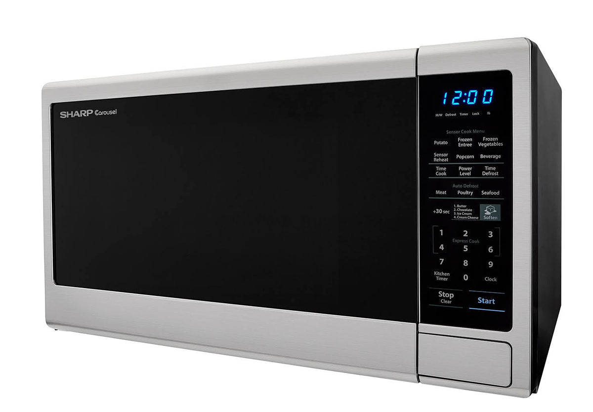 1000W Black Carousel Countertop Microwave X2040
