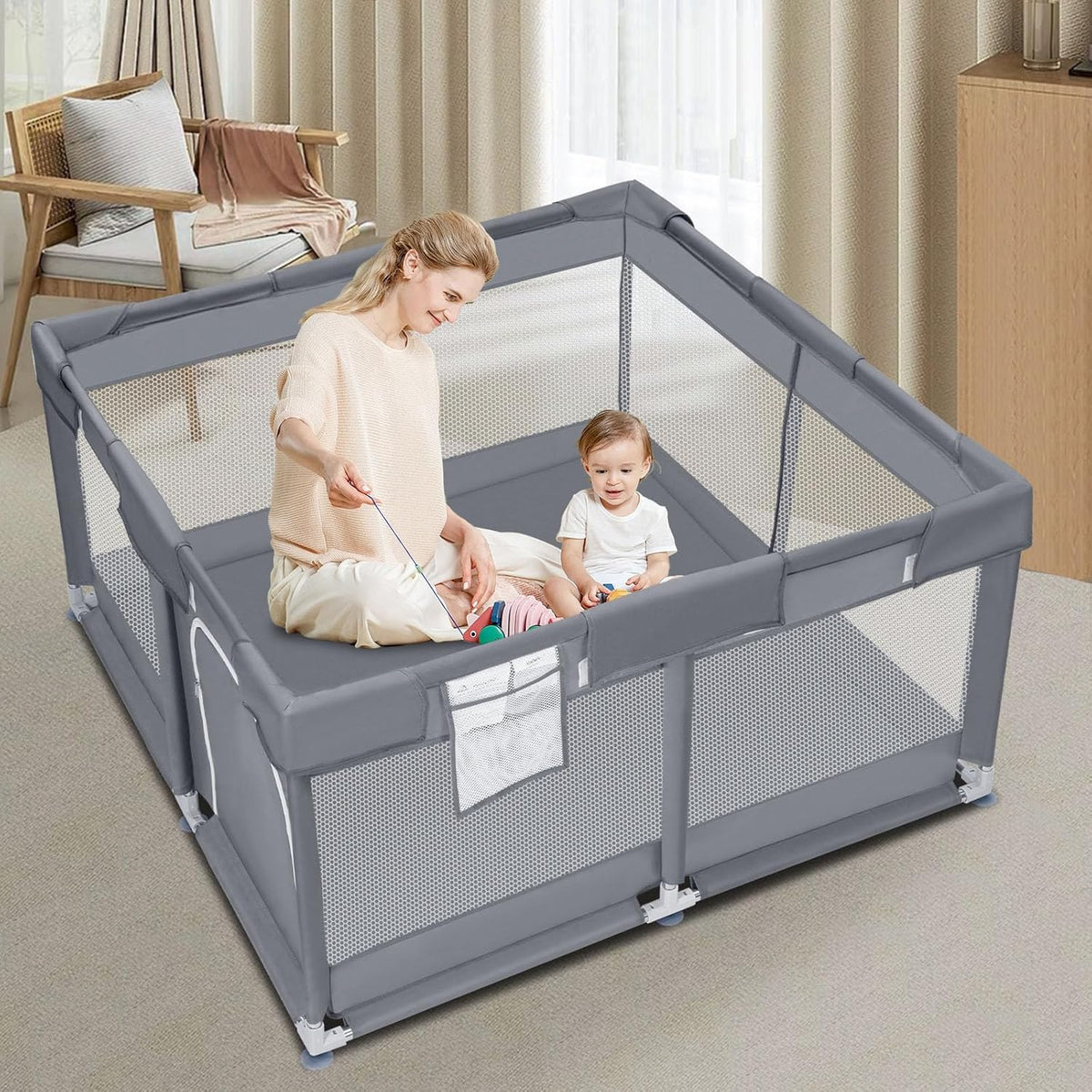 Baby Playpen 50x50 Inch R16179