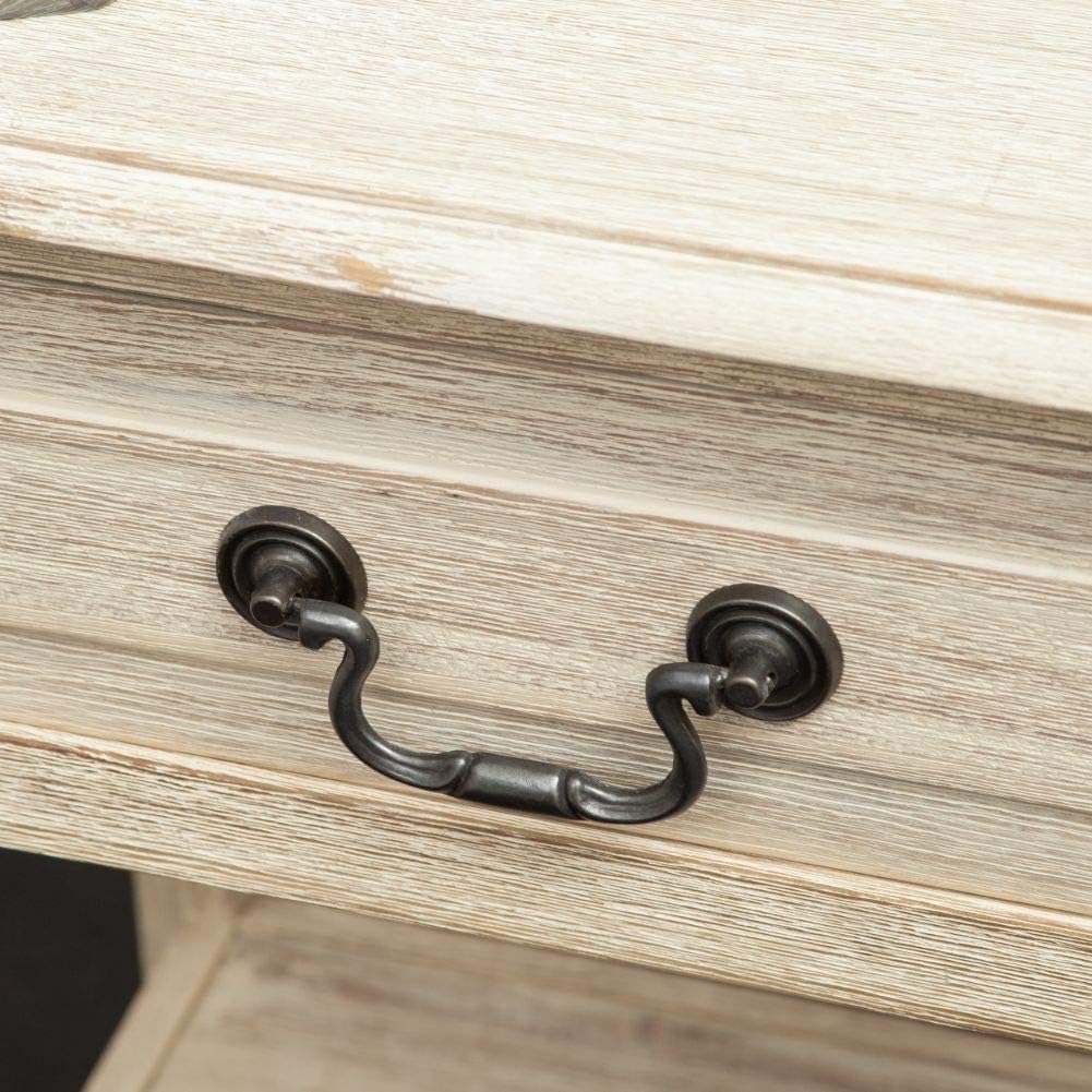 Acacia Wood Accent Table S36941