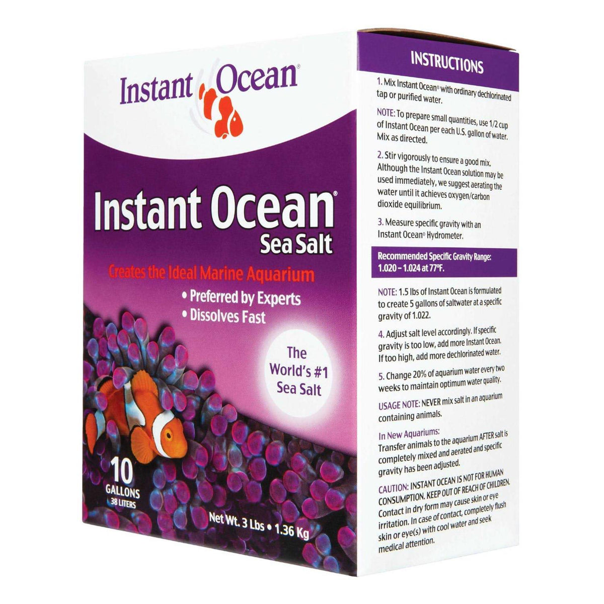 Sea Salt for Marine Aquariums V77992