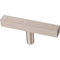 Satin Nickel Elongated Bar Cabinet Knob 12-Pack F377254