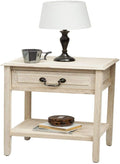 Acacia Wood Accent Table S36941