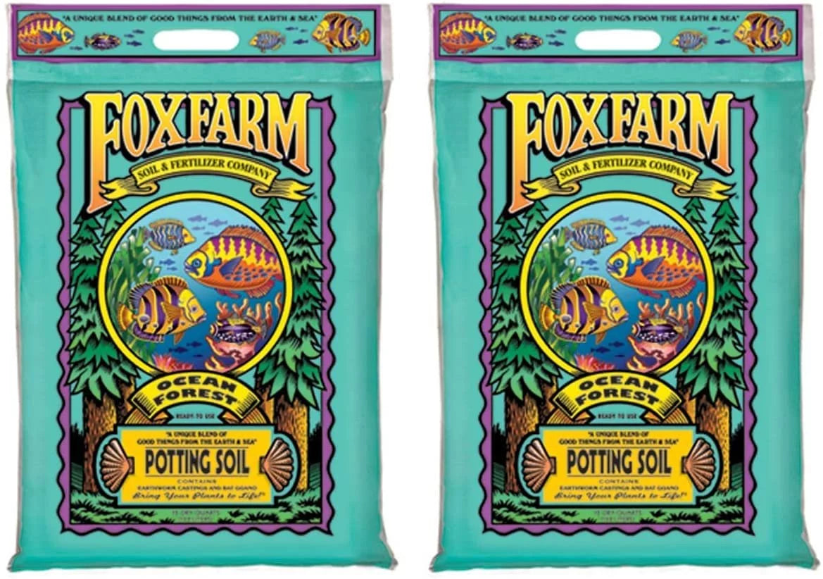 12 Quarts PH Adjusted Potting Soil Blend Mix 2 Pack Y358453