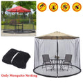 Patio Umbrella Table Mesh Screen Cover with Zipper K994040