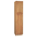 Medium Oak Assembled Pantry Cabinet W76955