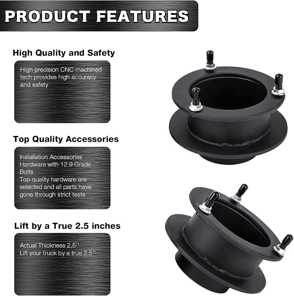 2.5 Front Leveling Lift Kits for 4WD Dodge Ram Trucks I798483