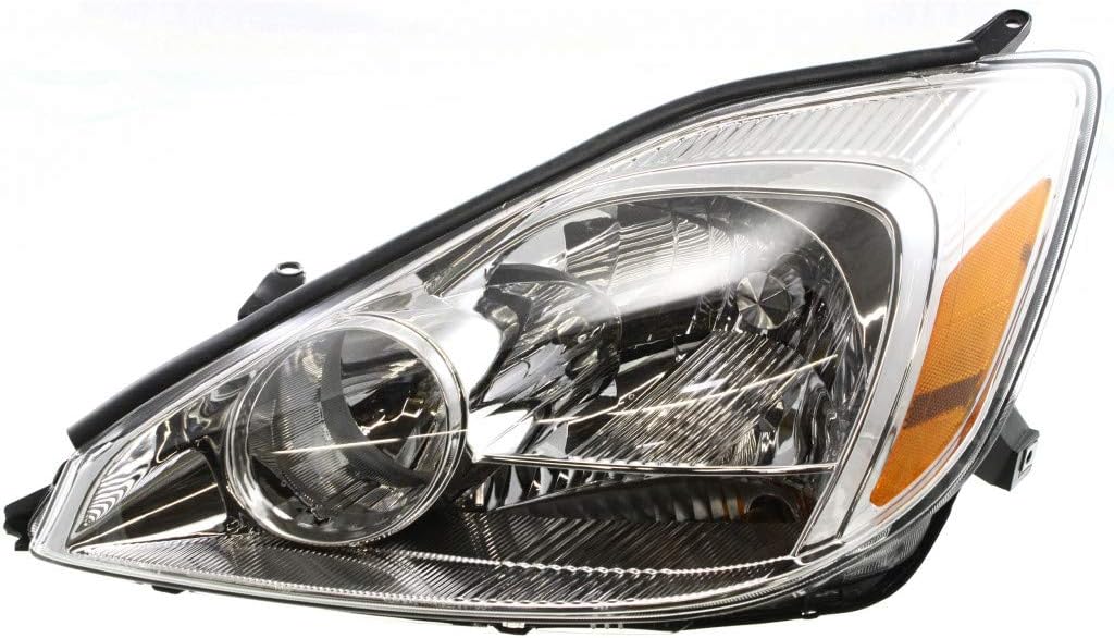 Halogen Headlight Assembly Pair for Toyota Sienna 2004 2005 A110134