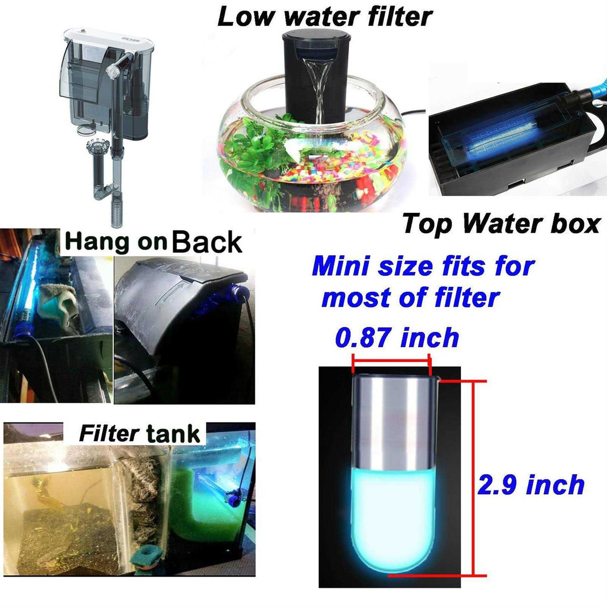 3W UV Aquarium Clean Light E21789