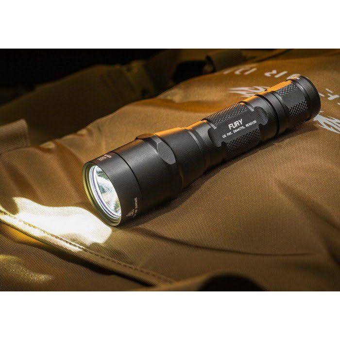 Rechargeable LED Flashlight with 120V AC/12V PiggyBack Charger U671