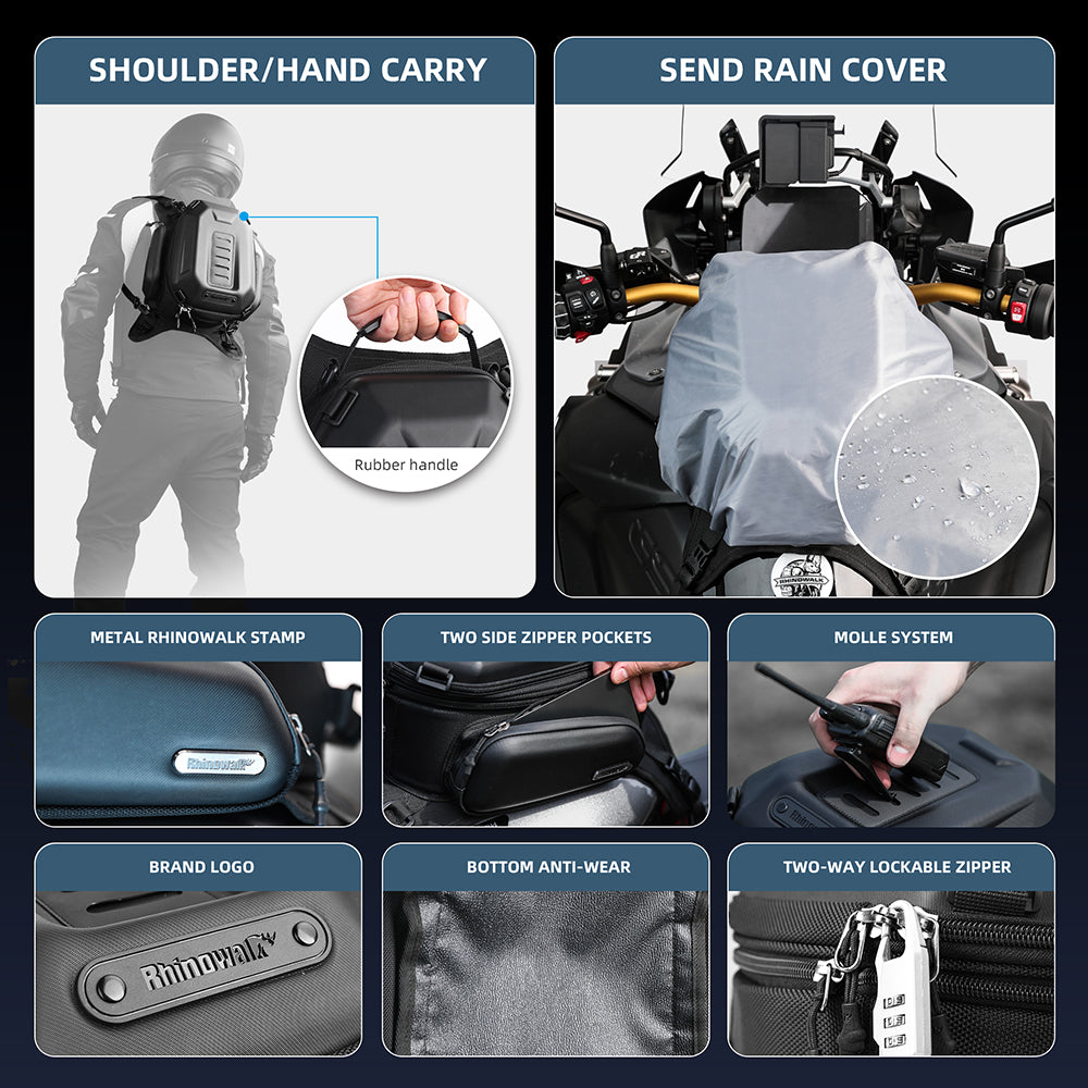 Motorcycle Bag 15-18l Waterproof K7018