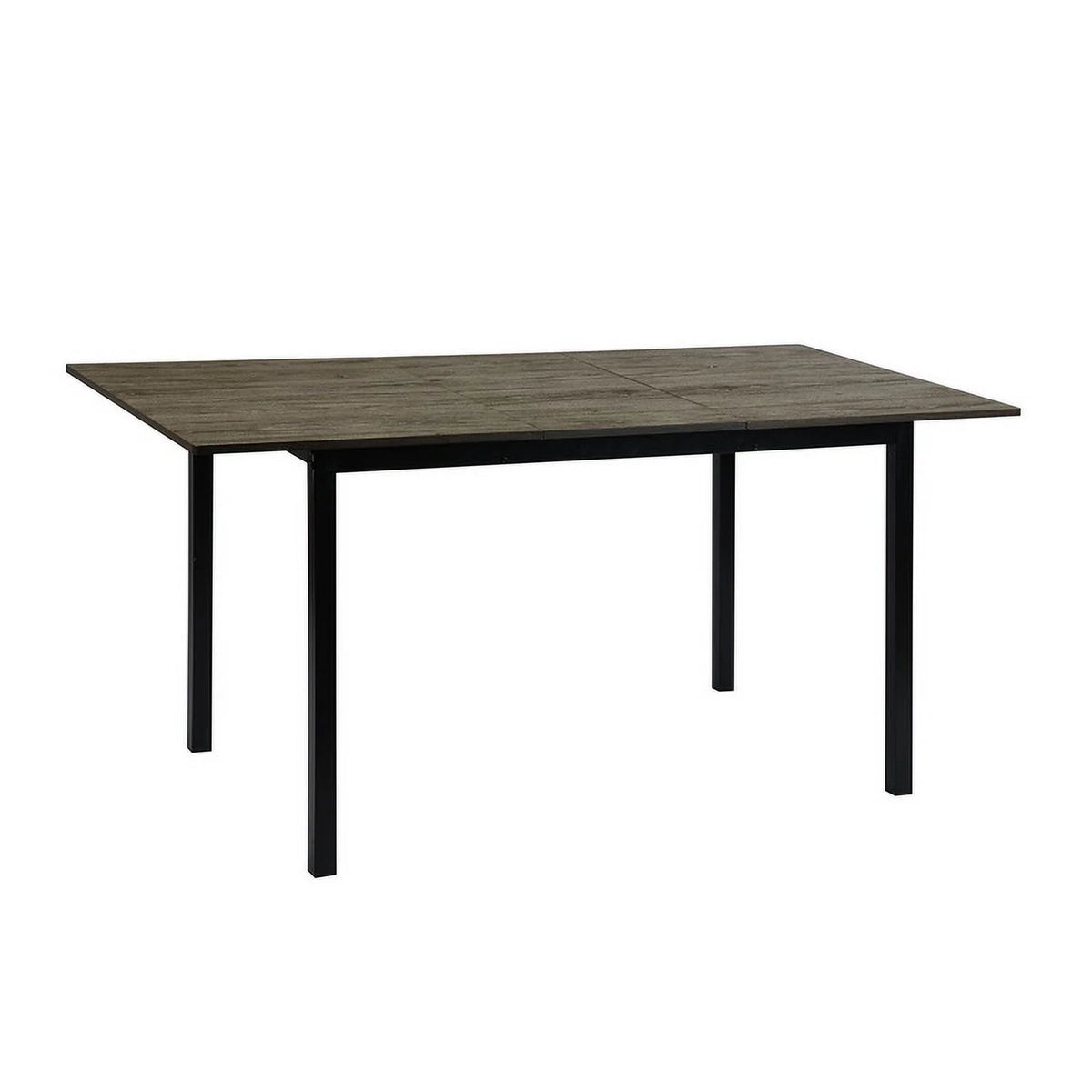 63" Extendable Dining Table with Self-Storing Leaf X26760