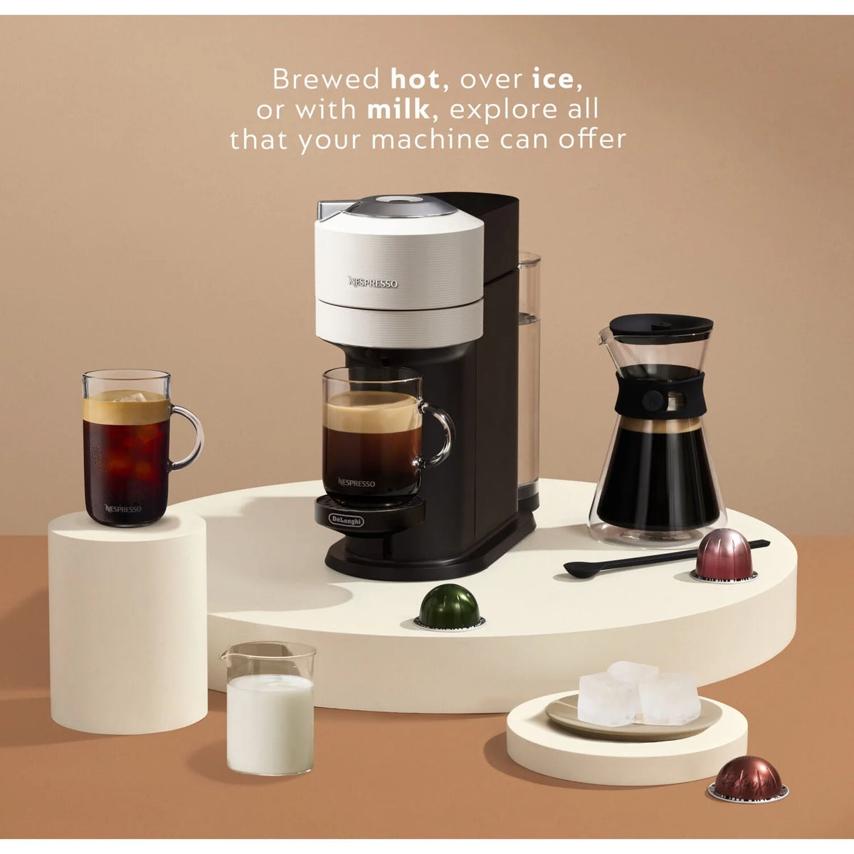 White Coffee and Espresso Maker F382224