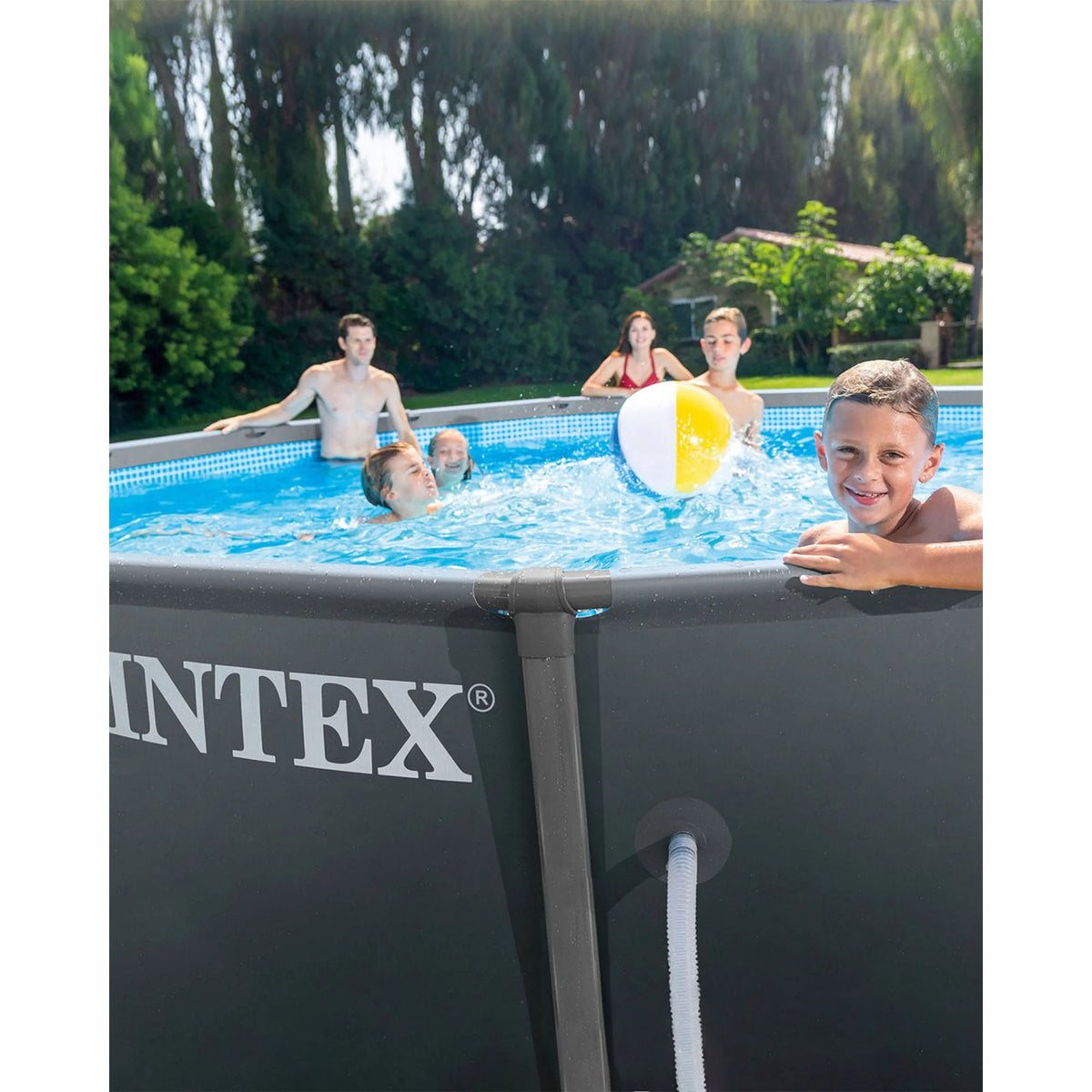 16' x 48 Above Ground Pool Set with Sand Filter Pump A68416