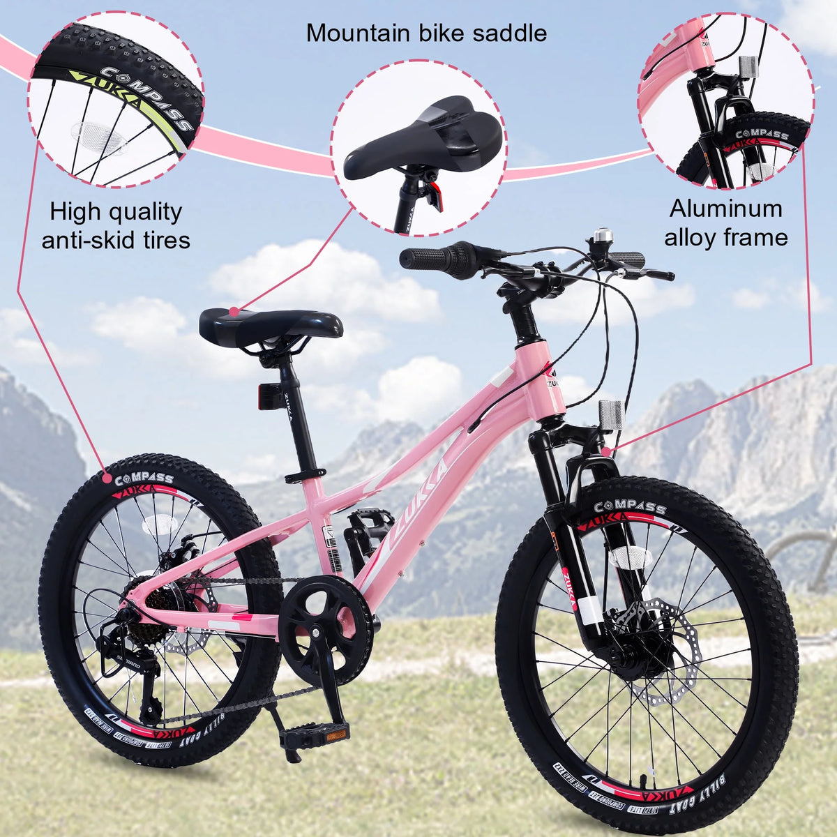 20” 7 Speed Green Mountain Bike H79206