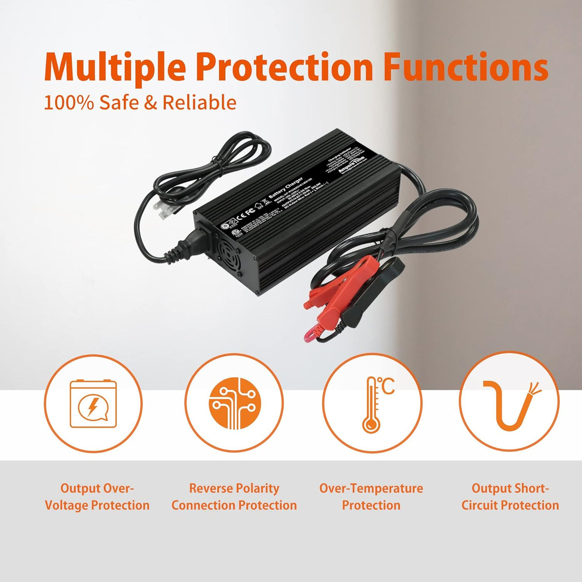 14.6V 20A Lithium Iron Phosphate Battery Charger I897147