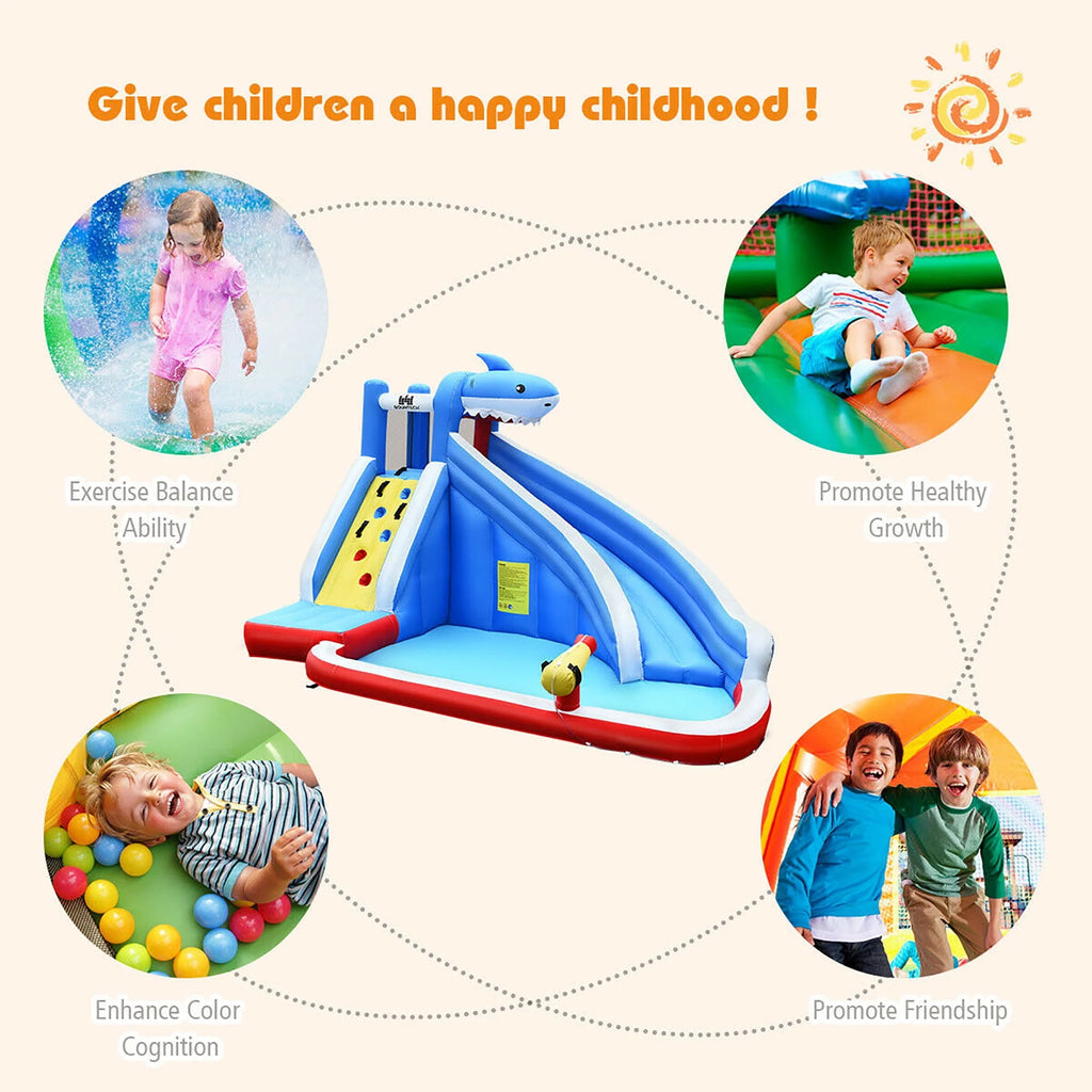 Inflatable Water Slide Bounce House Castle Splash Water Pool V3620