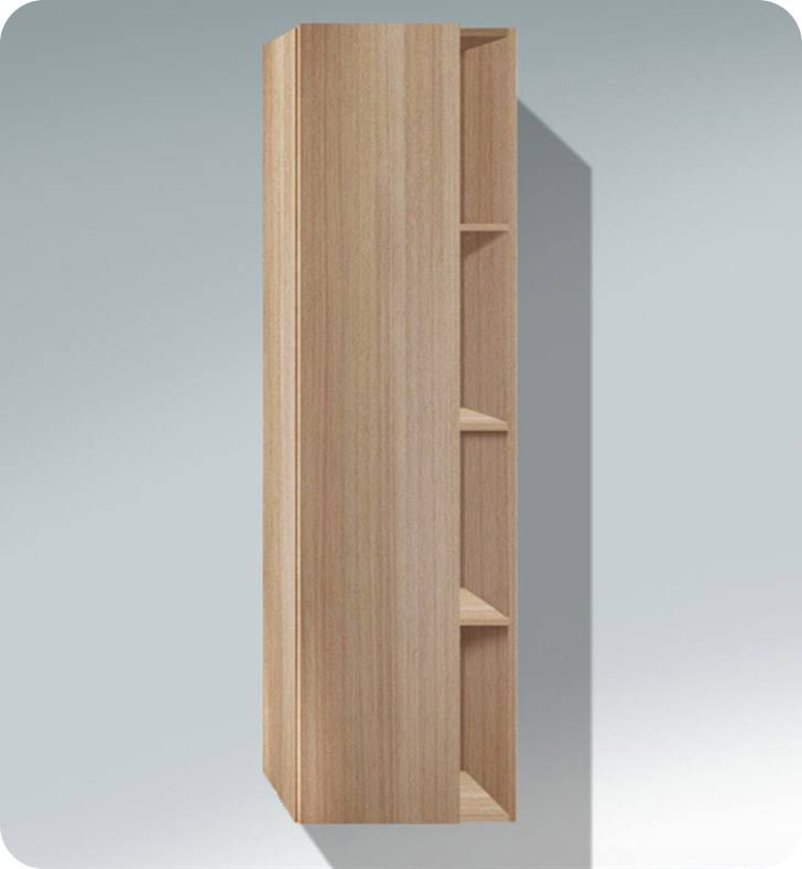 Bi-Color Natural Walnut Tall Cabinet K266785