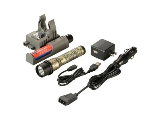 Rechargeable LED Flashlight with 120V AC/12V PiggyBack Charger U671