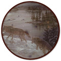 Wood Lazy Susan 18 x 18 D1996