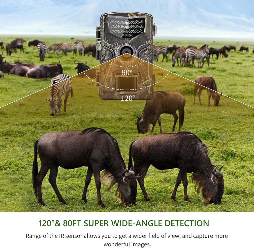 1520P 36MP Waterproof Game Camera with Night Vision Motion Activated, Pack of 2 G190