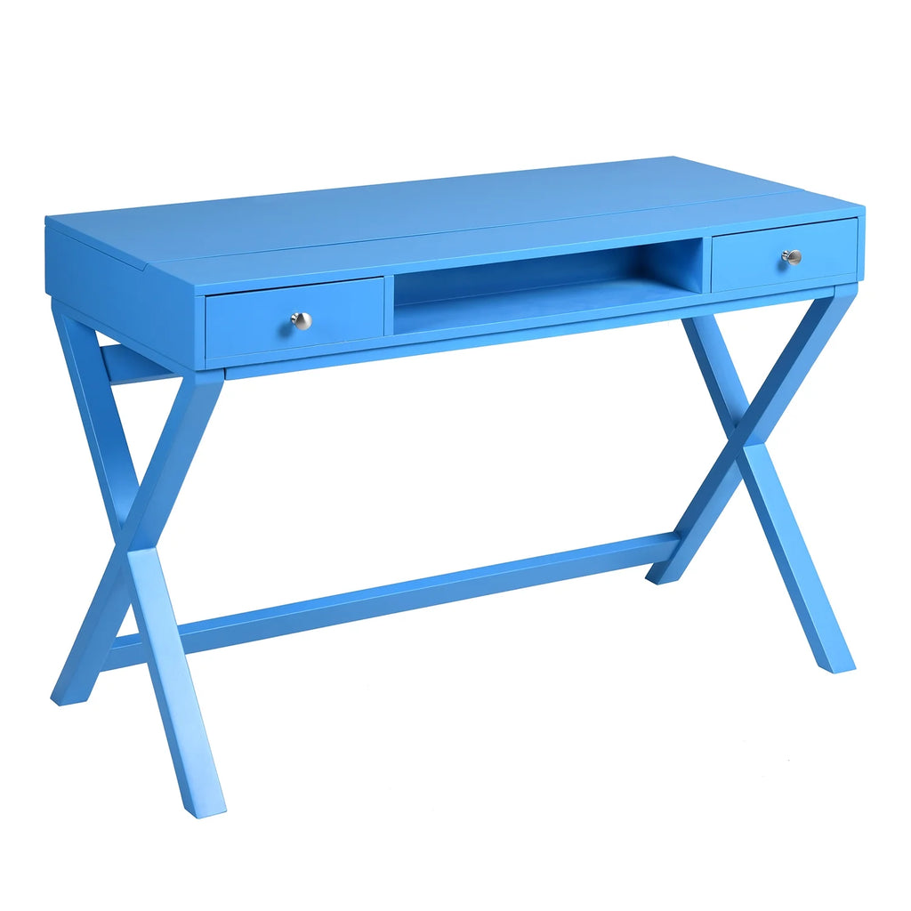 44 inch Writing Study Desk with 2 Drawers U7040