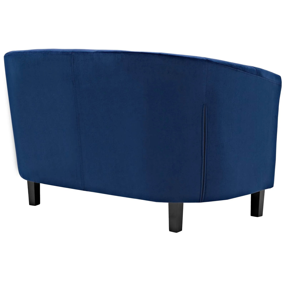 Navy Performance Velvet Loveseat and Armchair Set L454039