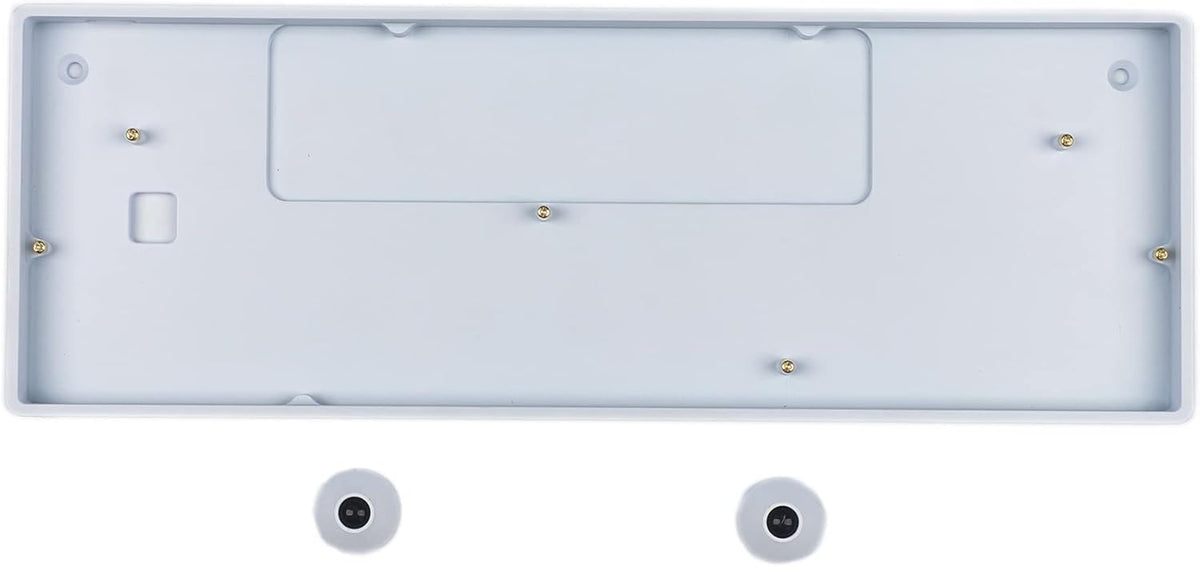 Plastic White Mechanical Keyboard DIY Kit D9980