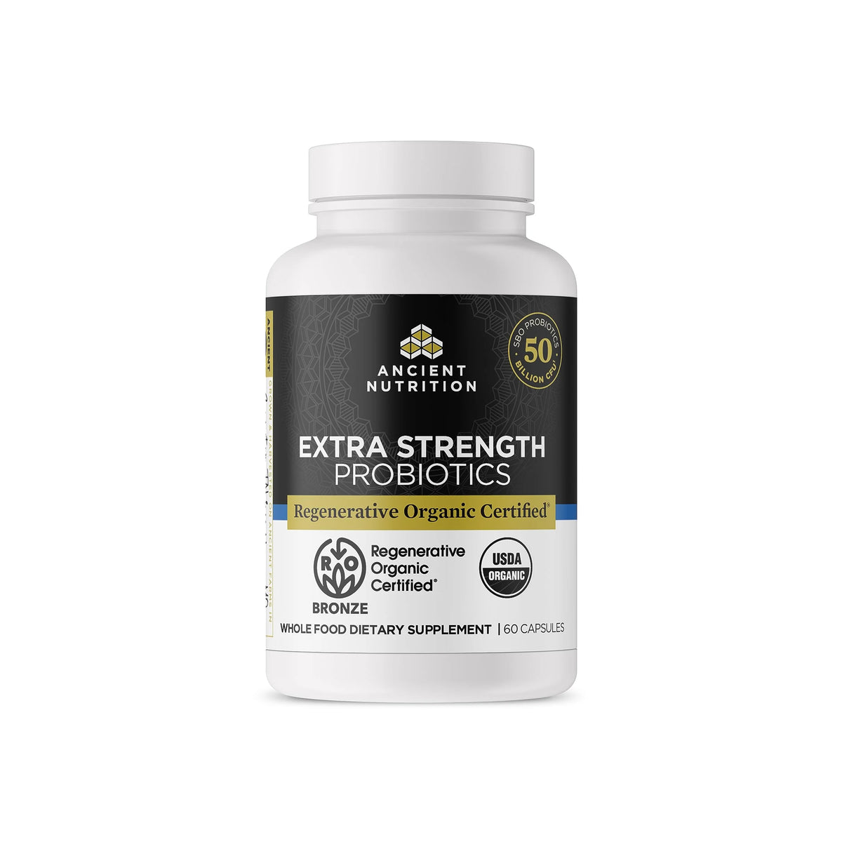 Organic Probiotics 50 Billion CFUs 60 Count P801669