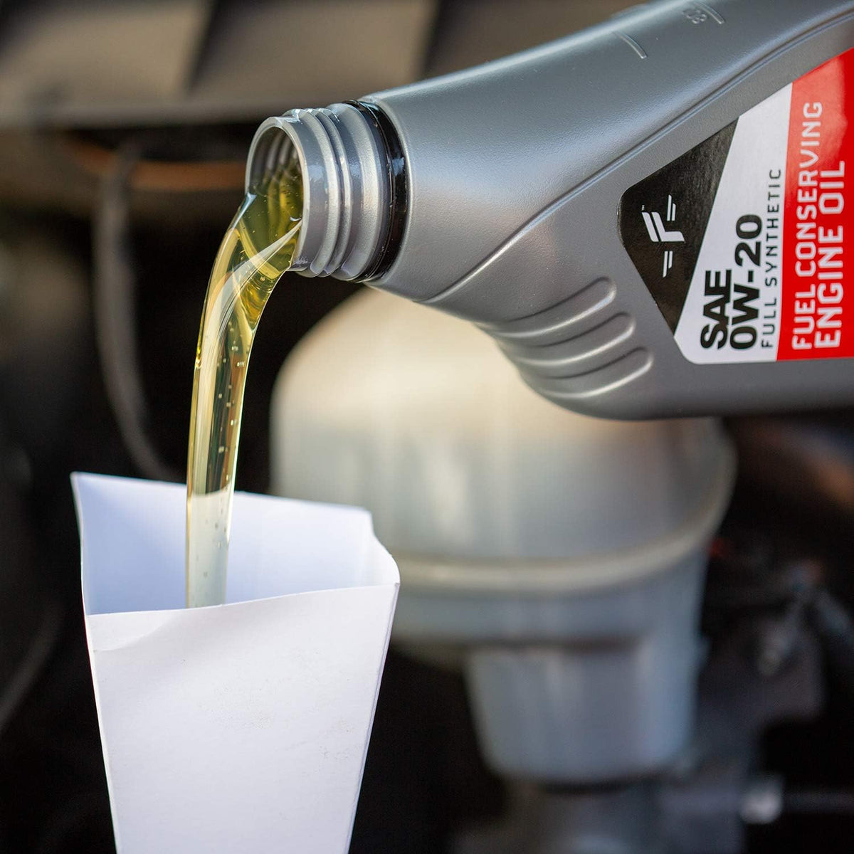 SAE 10W-40 Full Synthetic Oil Change Kit, 4 Quarts of Oil, 1 Filter, 1 Crush Washer, 1 Funnel, Pack of 2 I140422