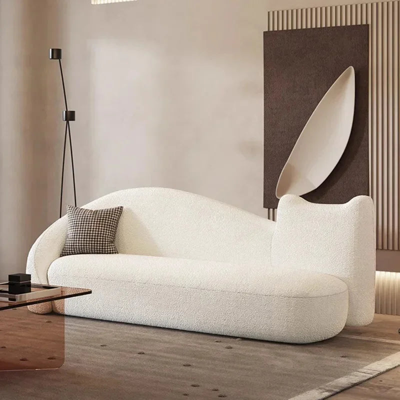 White Modern Sofa A687