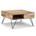 Solid Wood & Metal Lift Top Coffee Table O658763