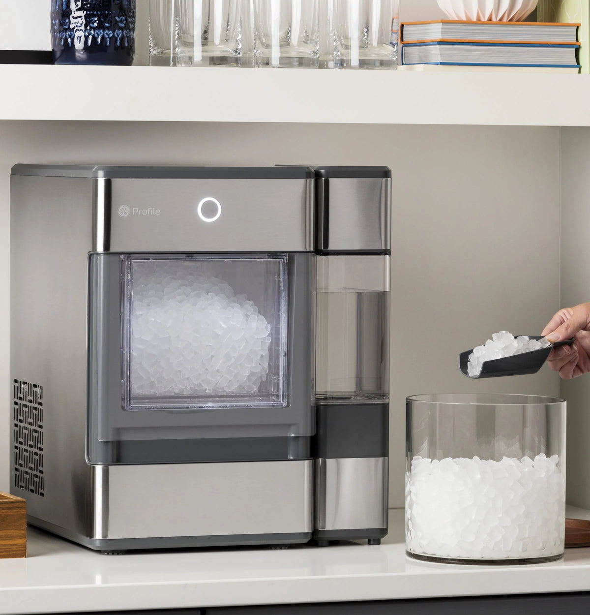 Countertop Stainless Steel Ice Maker H46307