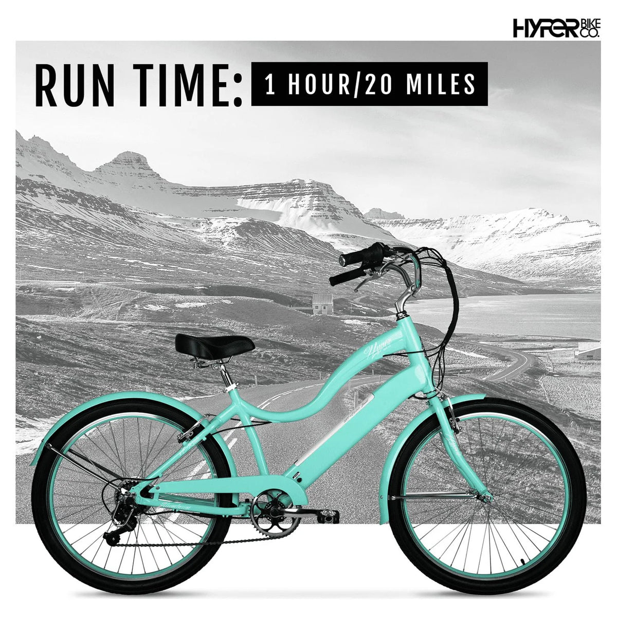 26 Ladies 36V Electric Cruiser E-Bike T1774