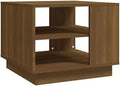 Brown Oak Engineered Wood Coffee Table I600